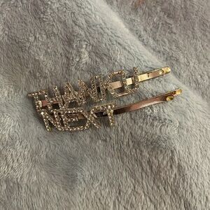 THANK U NEXT Ariana Grande Hair Clips